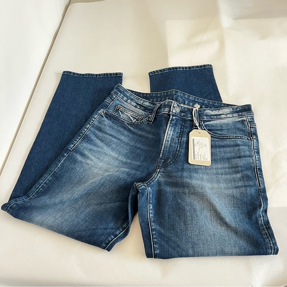 Express Size 32 X 30 Relaxed Fit Blue Denim Pants Jeans - Picture 2 of 7
